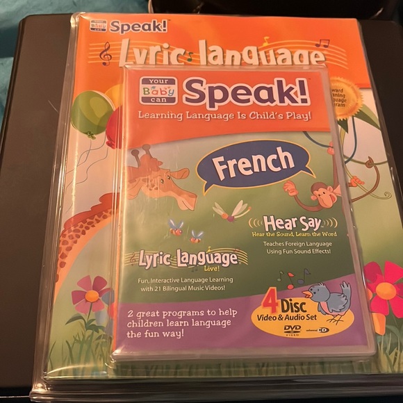My baby can read speak French, DVD and book - Picture 1 of 2